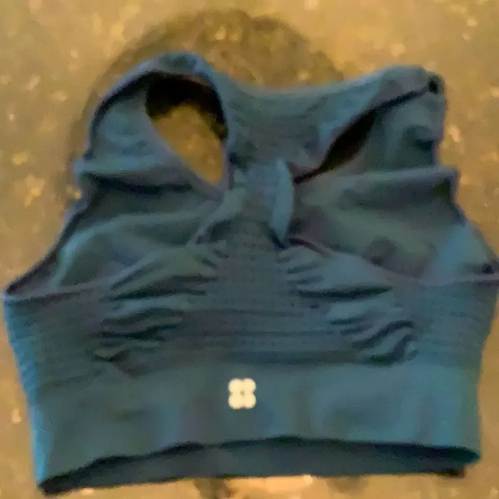 *Sweaty Betty* Teal Sports Bra Sz Small - Picture 4 of 7